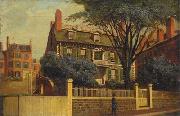 Charles Furneaux The Hancock House, oil painting by Charles Furneaux china oil painting artist